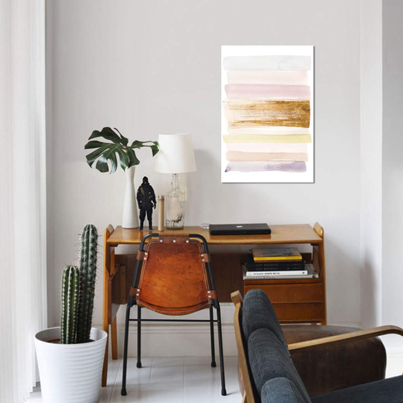« pastel sweep ii », reproduction sur toile tendue, H 26 po x l 18 po x P 1,5 po, Toile tendue, Pas de tapis