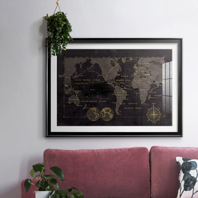 " Black Gold Map "