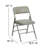 Oliverson Upholstered Metal Folding Event Chairs with Padded Seats-488726876