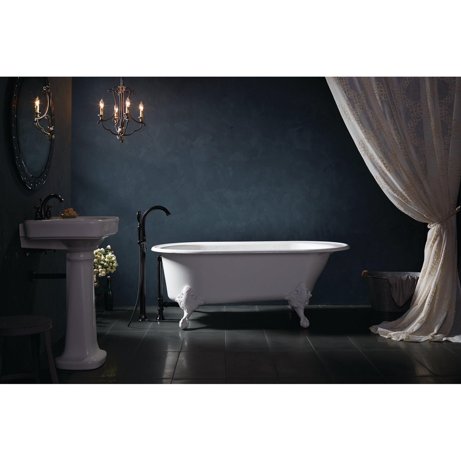 Kelston Freestanding Bath Filler Trim, Oil Rubbed Bronze