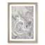Wave Sketch by Katsushika Hokusai - Framed Print-55612314-55612315