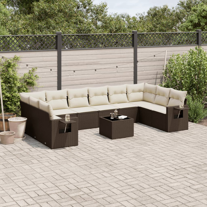 Ensemble de canapé de jardin Vidaxl
