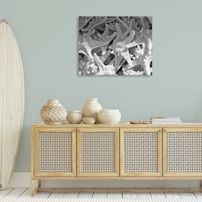 "Nautical Starfish Pile", art mural par Jairo Rodriguez, H 30 po x l 40 po