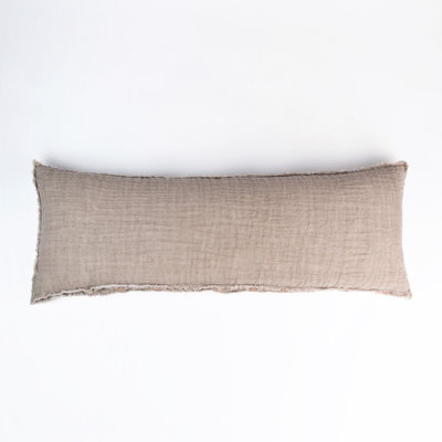 Linen Lumbar Pillow Cover & Insert