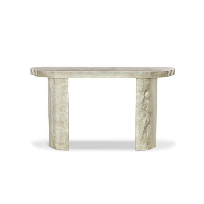 Dani 55 in. Marble Console Table
