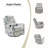Salome Floral Swivel Rocker Manual Recliner with Wingback-67493317