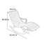 Chaise berçante en bois massif de haute qualité