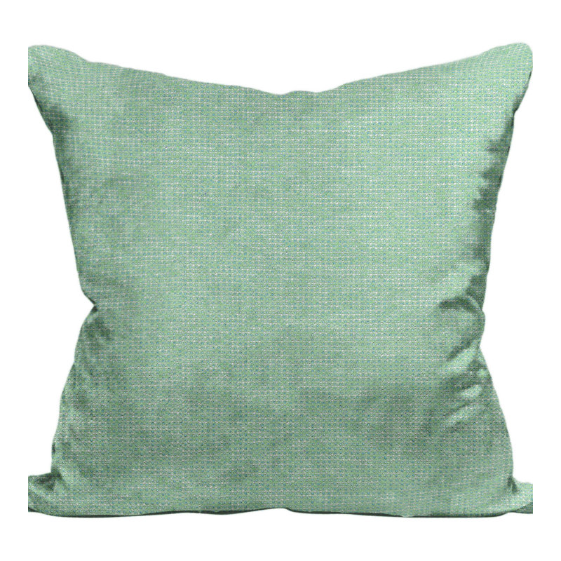 Dorset Coast Wool Square Pillow Cover & Insert, Surf