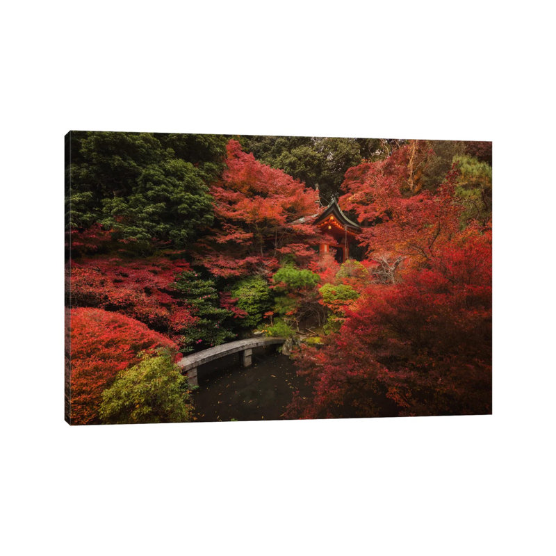Autumn in Japan XII 1 Piece Wall Art on Canvas, 101.6 cm H x 66.04 cm W x 1.91 cm D, Wrapped Canvas