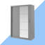 Zakhar 2 Door Manufactured Wood Wardrobe-33439166-90674746