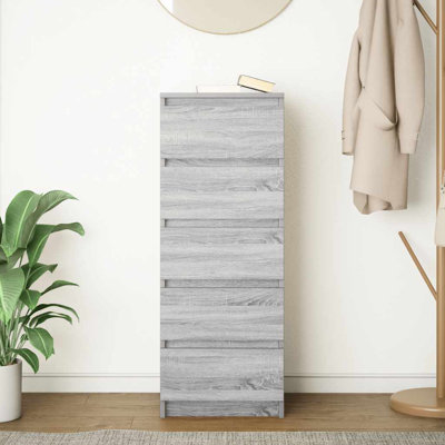 Sideboard With Drawers 37.5X35x99 Cm Engineered Wood