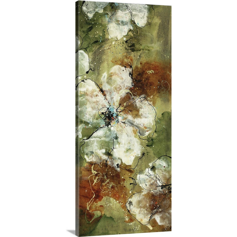 Anieta «Flourish II», reproduction, Toile tendue, H 36 po x l 16 po x P 1,5 po