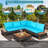 Acacia 5 - Person Patio Conversation Set-794973120