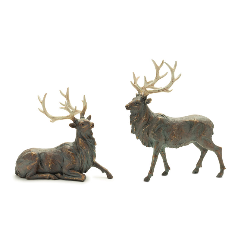 Elegant Resin Deer