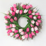 18 " Artificial Tulip Wreath for all year round