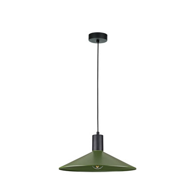 1 - Light Matte Black Dome Pendant