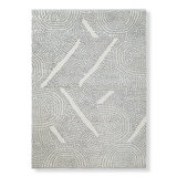 Wool Abstract Area Rug