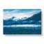 Snow Covered Mountains In Abstract - Wrapped Canvas Painting-55339698