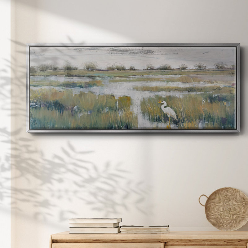 Marshland View VI - Framed Canvas