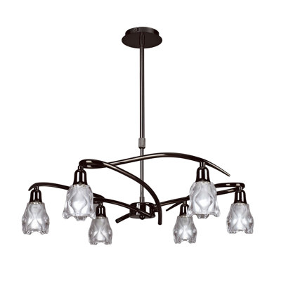 Watchman 6 - Light Shaded LED Chandelier