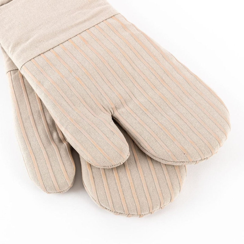 Premium Solid Oven Mitts, Sand
