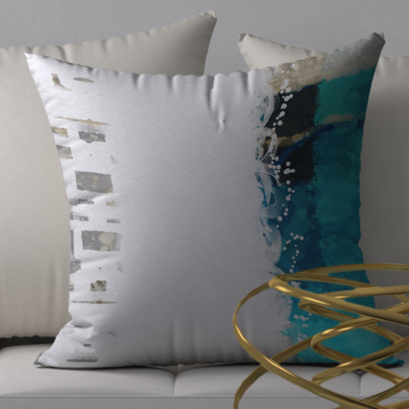 Housse de coussin carrée/insert, 20 po X 20 po