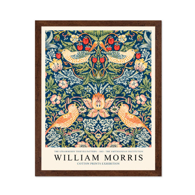 William Morris - Strawberry Thief No1