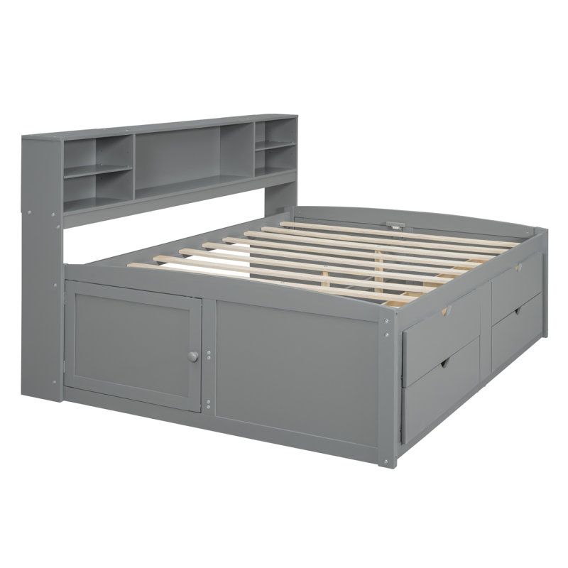 Modern Elshan Daybed, Twin, Walnut