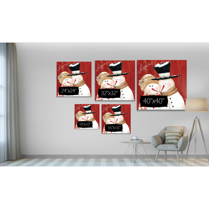 « frosty love », peinture, H 40 po x l 40 po x P 1,5 po, Toile tendue