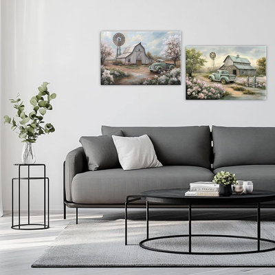 2 Piece Wrapped Canvas Print