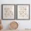 «Deco Patterning I», ensemble de 2 impressions encadrées-1057380135-1057380132