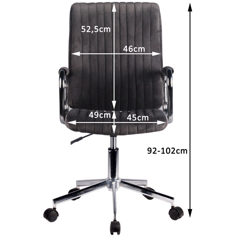 Sophrona Velvet Office Chair