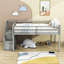 Lit mezzanine simple avec tablettes Gerriann par Harriet Bee-466483916