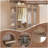 Double Hanging Closet Unit Closet System-116878946-116878941