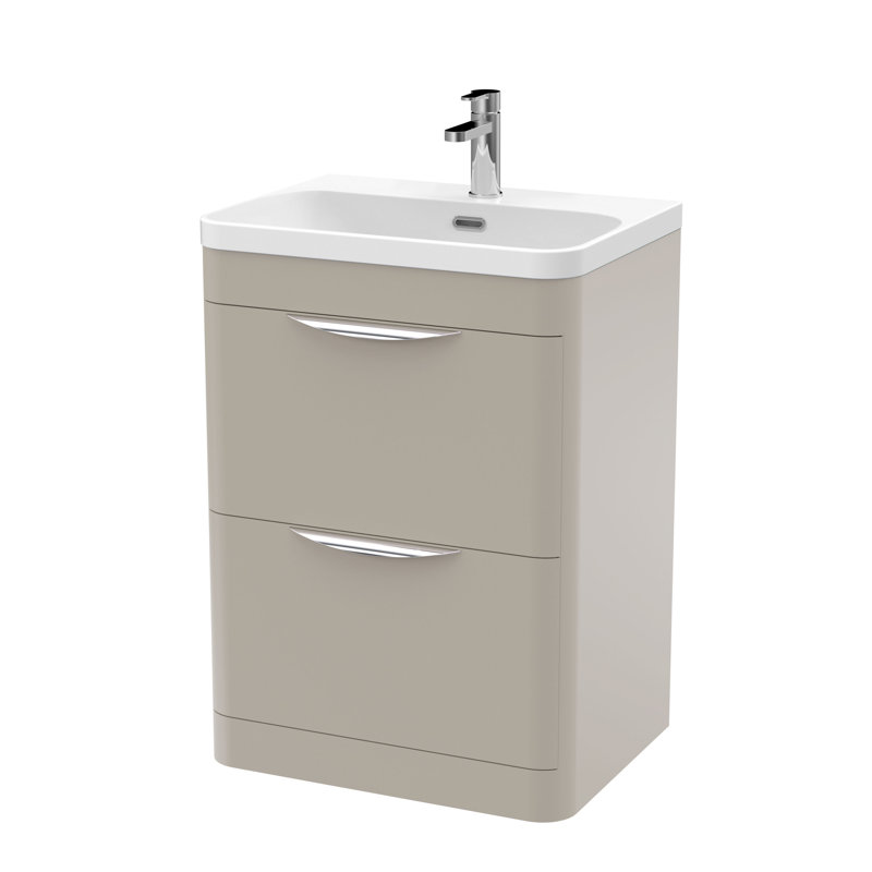 Parade 607 mm Bathroom Vanity, Pebble Grey