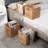 Foldable Handwoven Water Hyacinth Storage Baskets Wicker Cube Baskets Rectangular Laundry Organizer Totes,Set Of 4 Pcs.