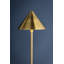 Salma Rechargeable Floor Lamp in Aged Brass