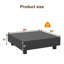 Table basse d'extérieur en aluminium pour patio