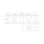 Meuble-lavabo double à quatre tiroirs Ventura-121898155-121898165