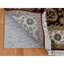 Tapis rouge noué à la main en laine et en soie 5 pi 1 po x 7 pi 1 po 33C6223F6E8345A2A45F2DA1F27002CA
