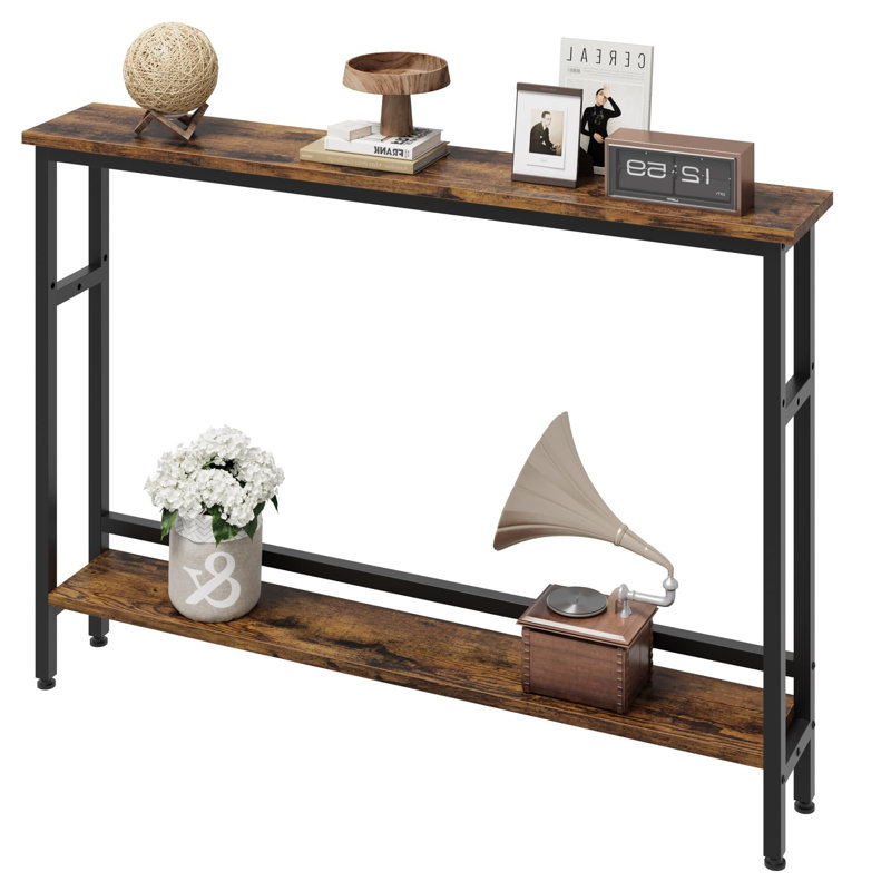 Shalice 39.4'' Console Table, Brown