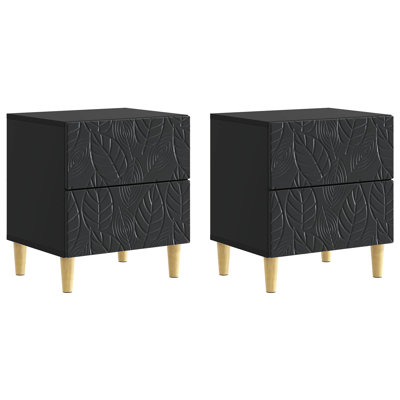 43cm W Composite Bedside Table