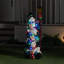 Lampadaire empilable bonhomme de neige avec DEL