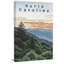At Mountain View - Reproduction d'art sur toile tendue-986157453
