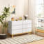 Armoire de rangement 47,74 po en MDF à 6 tiroirs, pour chambre à coucher, salon, salle à manger, couloirs