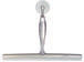 iDesign 58740 Shower Squeegee, 12 in Blade, 7-1/2 in OAL, Clear