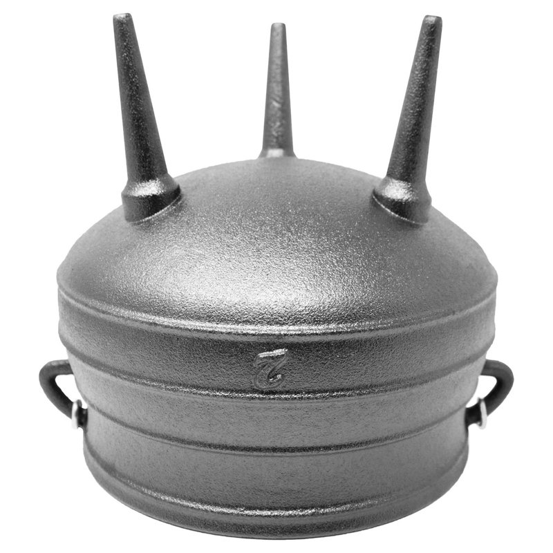 Klarstein Beefalo Cast Iron Round Casserole Dish, 6