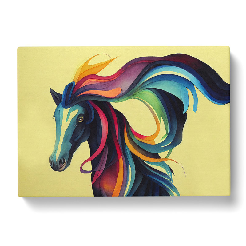 Horse Vol.3 - Wrapped Canvas, 40cm H x 60cm W x 3cm D