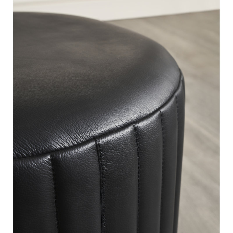 Repose-pieds Stanford, Noir