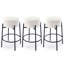 Tabouret de comptoir pivotant H 26,7 po Alonsa-94592433-88657874